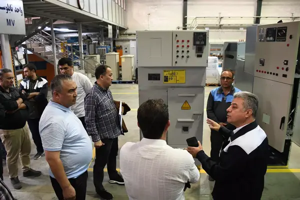 بازدید هیات نمایندگان ترکمنستان از شرکت توسعه پست‌های ایران ترانسفو