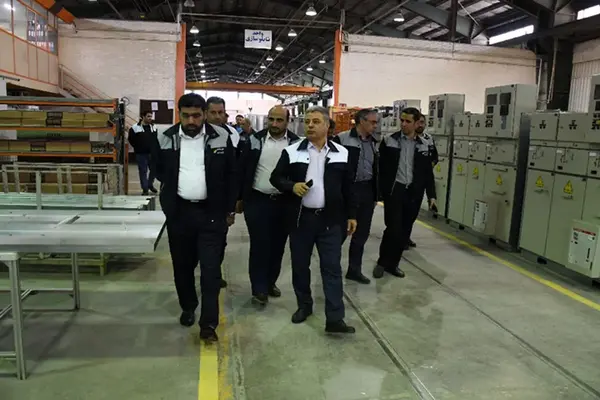 بازدید مدیرعامل گروه صنعتی ایران ترانسفو